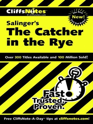 CliffsNotes on Salinger's The Catcher in the Rye - ebook